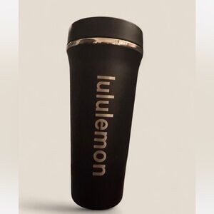 lululemon athletica Black Travel Mug